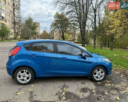 Форд Фиеста 2013 в Кривом Роге на Automoto.ua Синий Форд Фиеста, объемом двигателя 1.6 л и пробегом 75 тыс. км за 8500 $, фото 3 на Automoto.ua