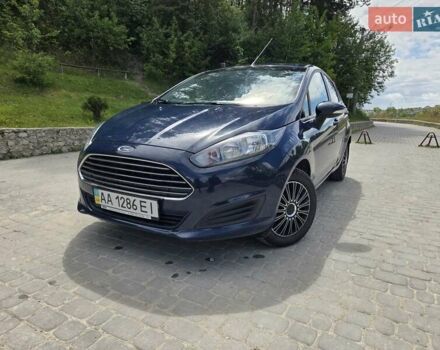 Синий Форд Фиеста, объемом двигателя 1 л и пробегом 85 тыс. км за 7300 $, фото 1 на Automoto.ua