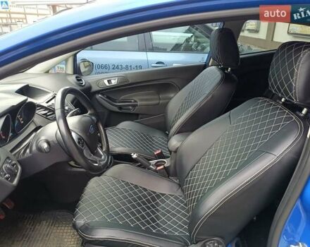 Синий Форд Фиеста, объемом двигателя 1 л и пробегом 153 тыс. км за 6500 $, фото 4 на Automoto.ua