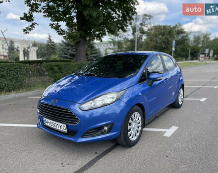 Синий Форд Фиеста, объемом двигателя 1 л и пробегом 157 тыс. км за 6200 $, фото 2 на Automoto.ua