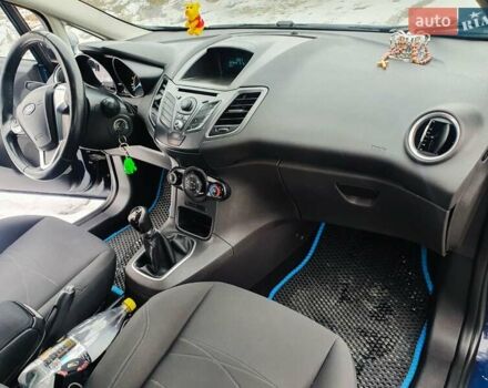 Синий Форд Фиеста, объемом двигателя 1 л и пробегом 173 тыс. км за 6800 $, фото 7 на Automoto.ua