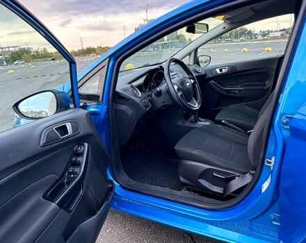 Синий Форд Фиеста, объемом двигателя 1 л и пробегом 126 тыс. км за 6700 $, фото 7 на Automoto.ua