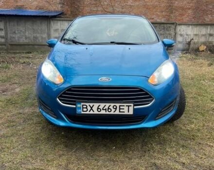 Синий Форд Фиеста, объемом двигателя 1.6 л и пробегом 157 тыс. км за 6850 $, фото 1 на Automoto.ua