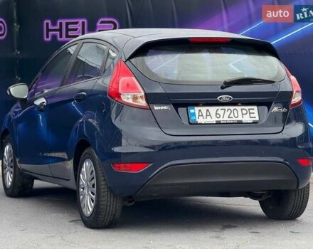 Синій Форд Фієста, об'ємом двигуна 1.24 л та пробігом 169 тис. км за 6999 $, фото 4 на Automoto.ua
