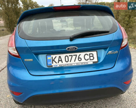 Синий Форд Фиеста, объемом двигателя 1 л и пробегом 102 тыс. км за 8200 $, фото 4 на Automoto.ua