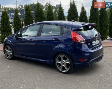 Синий Форд Фиеста, объемом двигателя 1.6 л и пробегом 109 тыс. км за 8350 $, фото 8 на Automoto.ua