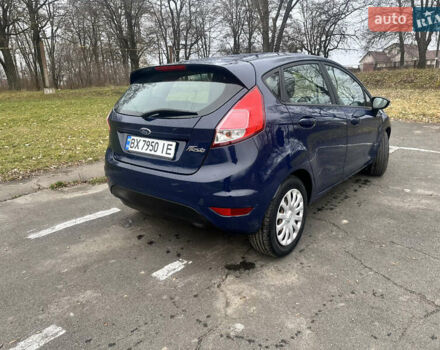 Синий Форд Фиеста, объемом двигателя 1.24 л и пробегом 134 тыс. км за 6500 $, фото 4 на Automoto.ua