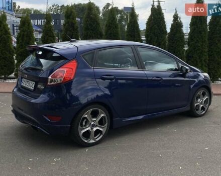 Синий Форд Фиеста, объемом двигателя 1.6 л и пробегом 109 тыс. км за 8350 $, фото 6 на Automoto.ua
