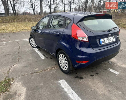 Синий Форд Фиеста, объемом двигателя 1.24 л и пробегом 134 тыс. км за 6500 $, фото 6 на Automoto.ua