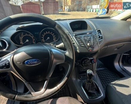 Синий Форд Фиеста, объемом двигателя 1 л и пробегом 193 тыс. км за 5400 $, фото 8 на Automoto.ua