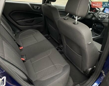 Синий Форд Фиеста, объемом двигателя 1.6 л и пробегом 109 тыс. км за 8350 $, фото 15 на Automoto.ua