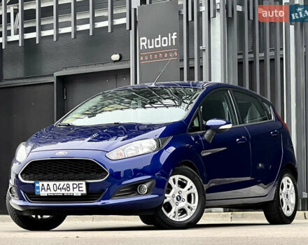 Синий Форд Фиеста, объемом двигателя 1 л и пробегом 53 тыс. км за 9500 $, фото 8 на Automoto.ua