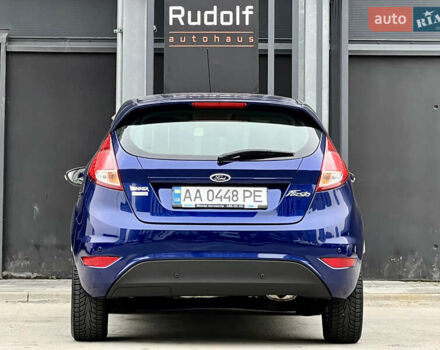 Синий Форд Фиеста, объемом двигателя 1 л и пробегом 53 тыс. км за 9500 $, фото 10 на Automoto.ua