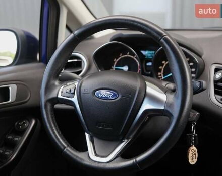 Синий Форд Фиеста, объемом двигателя 1 л и пробегом 78 тыс. км за 8900 $, фото 13 на Automoto.ua