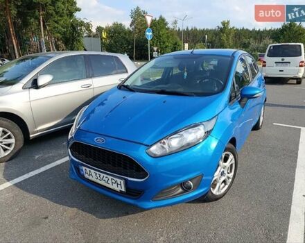 Синий Форд Фиеста, объемом двигателя 1 л и пробегом 135 тыс. км за 8700 $, фото 6 на Automoto.ua