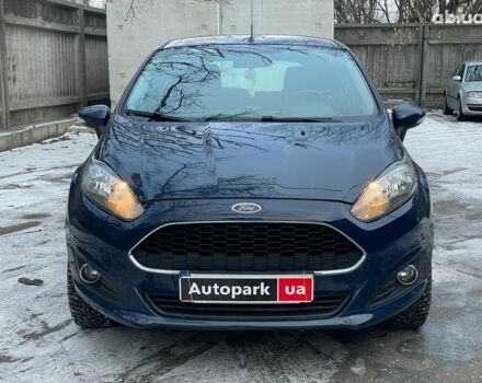 Синий Форд Фиеста, объемом двигателя 1 л и пробегом 101 тыс. км за 5990 $, фото 1 на Automoto.ua