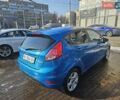 Синий Форд Фиеста, объемом двигателя 1 л и пробегом 64 тыс. км за 9500 $, фото 2 на Automoto.ua