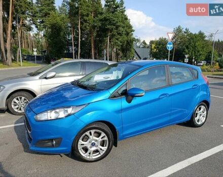 Синий Форд Фиеста, объемом двигателя 1 л и пробегом 135 тыс. км за 8700 $, фото 2 на Automoto.ua