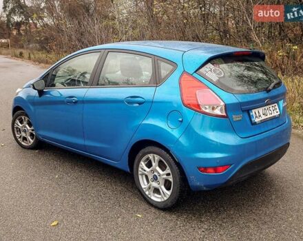 Синий Форд Фиеста, объемом двигателя 1 л и пробегом 86 тыс. км за 9700 $, фото 3 на Automoto.ua