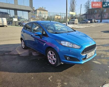 Синий Форд Фиеста, объемом двигателя 1 л и пробегом 64 тыс. км за 9500 $, фото 3 на Automoto.ua
