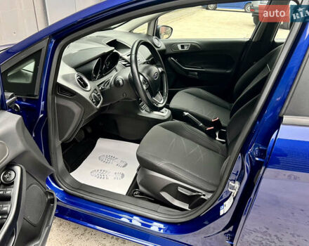 Синий Форд Фиеста, объемом двигателя 1 л и пробегом 53 тыс. км за 9500 $, фото 12 на Automoto.ua