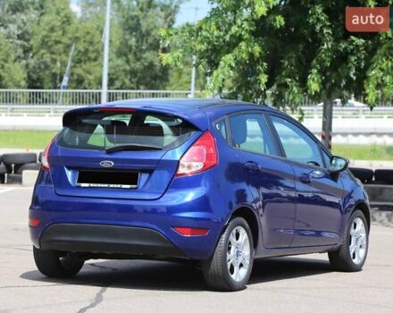 Синий Форд Фиеста, объемом двигателя 1 л и пробегом 78 тыс. км за 8900 $, фото 3 на Automoto.ua