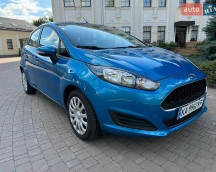 Синий Форд Фиеста, объемом двигателя 1 л и пробегом 58 тыс. км за 9500 $, фото 1 на Automoto.ua