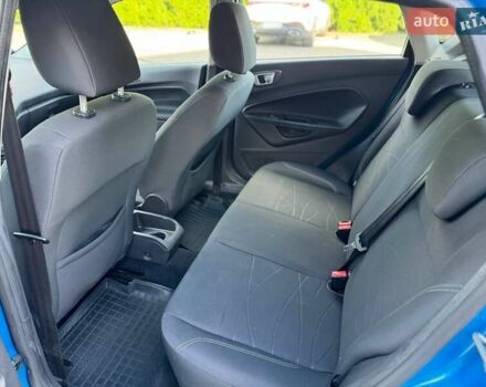 Синий Форд Фиеста, объемом двигателя 1 л и пробегом 58 тыс. км за 9500 $, фото 6 на Automoto.ua