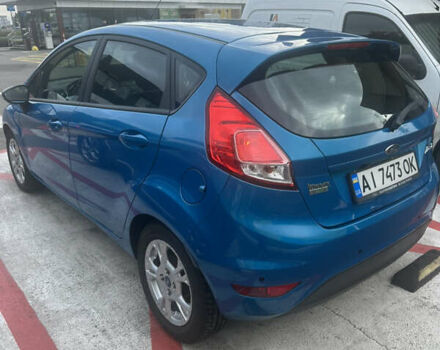Синий Форд Фиеста, объемом двигателя 1 л и пробегом 98 тыс. км за 8500 $, фото 1 на Automoto.ua