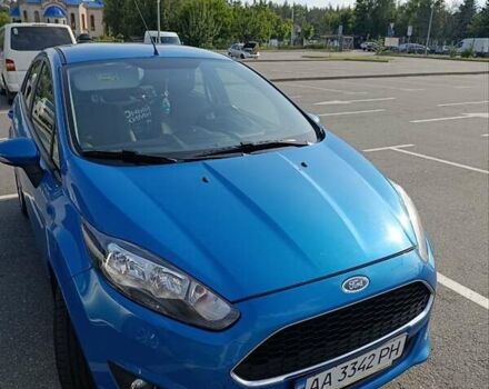 Синий Форд Фиеста, объемом двигателя 1 л и пробегом 135 тыс. км за 8700 $, фото 1 на Automoto.ua
