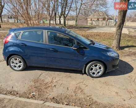 Синий Форд Фиеста, объемом двигателя 1.24 л и пробегом 68 тыс. км за 9452 $, фото 4 на Automoto.ua