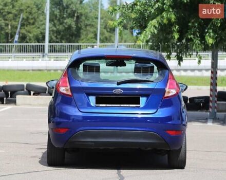 Синий Форд Фиеста, объемом двигателя 1 л и пробегом 78 тыс. км за 8900 $, фото 4 на Automoto.ua
