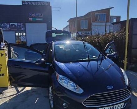 Синий Форд Фиеста, объемом двигателя 1.6 л и пробегом 156 тыс. км за 8500 $, фото 29 на Automoto.ua