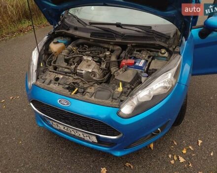 Синий Форд Фиеста, объемом двигателя 1 л и пробегом 86 тыс. км за 9700 $, фото 13 на Automoto.ua