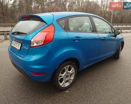 Синий Форд Фиеста, объемом двигателя 1 л и пробегом 86 тыс. км за 9700 $, фото 1 на Automoto.ua