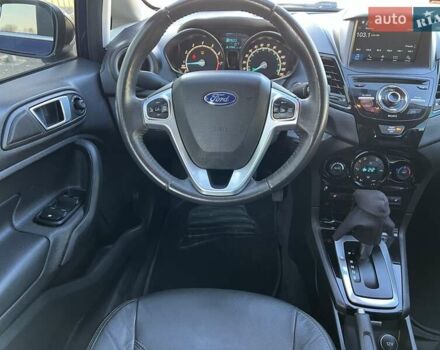 Синий Форд Фиеста, объемом двигателя 1.6 л и пробегом 160 тыс. км за 8300 $, фото 15 на Automoto.ua