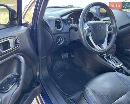 Синий Форд Фиеста, объемом двигателя 1.6 л и пробегом 160 тыс. км за 8300 $, фото 14 на Automoto.ua