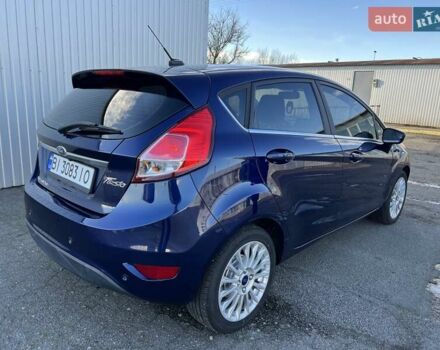Синий Форд Фиеста, объемом двигателя 1.6 л и пробегом 160 тыс. км за 8300 $, фото 7 на Automoto.ua