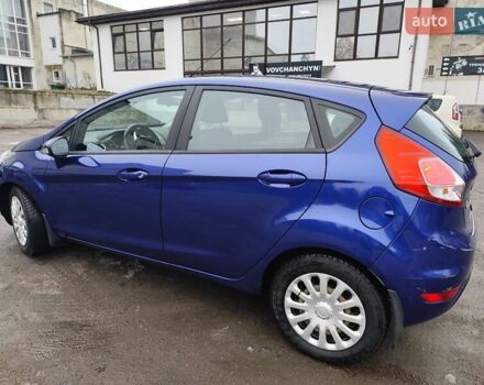 Синий Форд Фиеста, объемом двигателя 1 л и пробегом 96 тыс. км за 8000 $, фото 3 на Automoto.ua