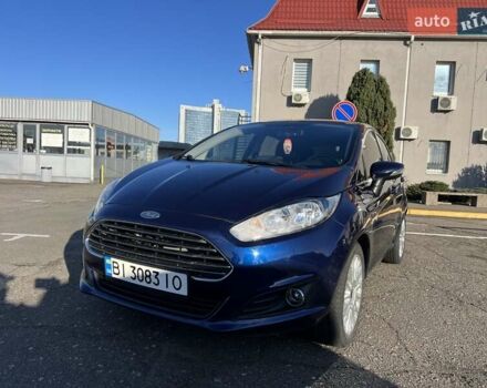 Синий Форд Фиеста, объемом двигателя 1.6 л и пробегом 160 тыс. км за 8300 $, фото 2 на Automoto.ua