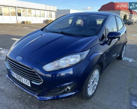 Синий Форд Фиеста, объемом двигателя 1.6 л и пробегом 160 тыс. км за 8300 $, фото 3 на Automoto.ua