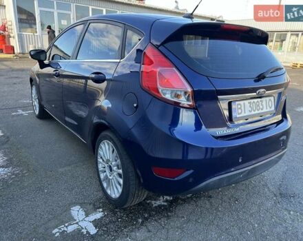 Синий Форд Фиеста, объемом двигателя 1.6 л и пробегом 160 тыс. км за 8300 $, фото 9 на Automoto.ua