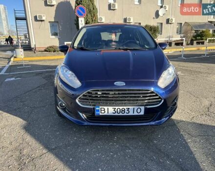 Синий Форд Фиеста, объемом двигателя 1.6 л и пробегом 160 тыс. км за 8300 $, фото 1 на Automoto.ua