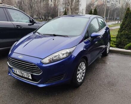 Синий Форд Фиеста, объемом двигателя 1 л и пробегом 96 тыс. км за 8000 $, фото 1 на Automoto.ua