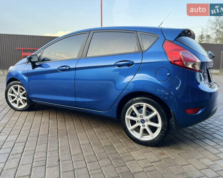 Синий Форд Фиеста, объемом двигателя 1.6 л и пробегом 160 тыс. км за 9500 $, фото 33 на Automoto.ua