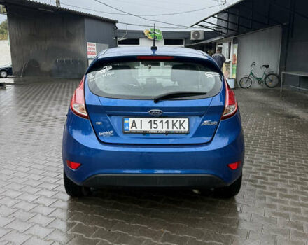 Синий Форд Фиеста, объемом двигателя 1.6 л и пробегом 103 тыс. км за 10000 $, фото 5 на Automoto.ua