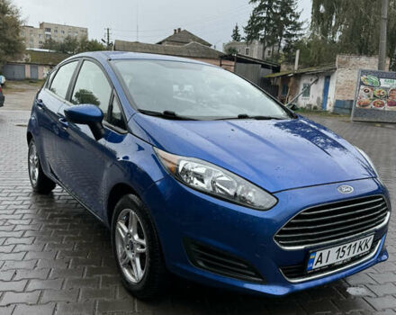 Синий Форд Фиеста, объемом двигателя 1.6 л и пробегом 103 тыс. км за 10000 $, фото 3 на Automoto.ua