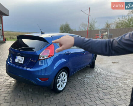 Синий Форд Фиеста, объемом двигателя 1.6 л и пробегом 160 тыс. км за 9500 $, фото 29 на Automoto.ua