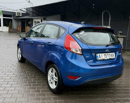 Синий Форд Фиеста, объемом двигателя 1.6 л и пробегом 103 тыс. км за 10000 $, фото 2 на Automoto.ua
