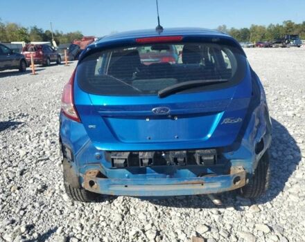 Синий Форд Фиеста, объемом двигателя 1.6 л и пробегом 151 тыс. км за 6900 $, фото 5 на Automoto.ua